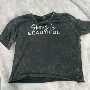 Caution to the wind tee shirt